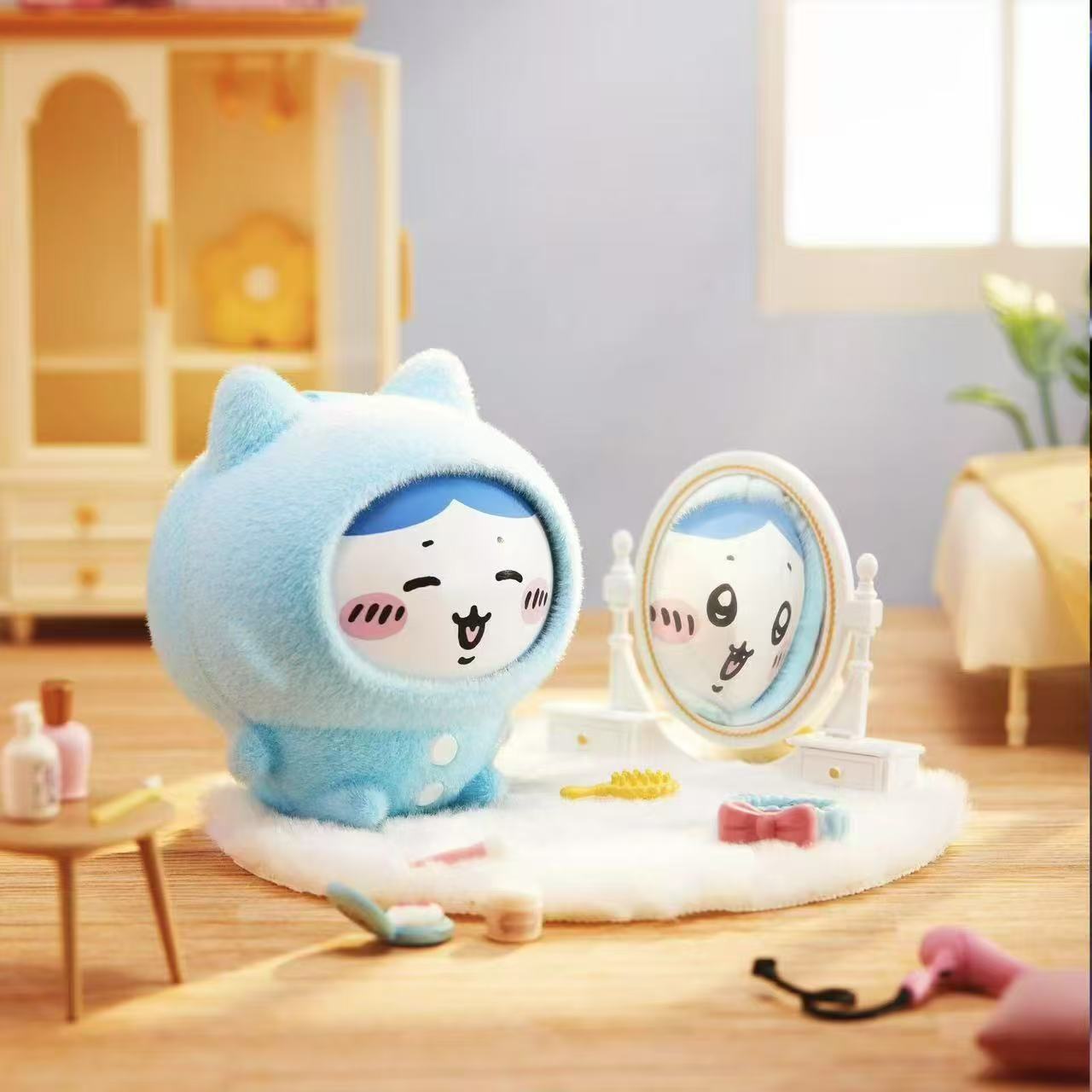 

Супер милый маленький кулон-брелок с восемью меняющимися лицами, кукла в подарочной коробке, милая серия пижам Ji Yi Kawa, использование, трендовая игра