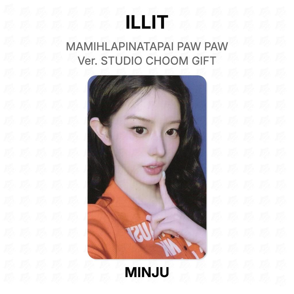 ILLIT MAMIHLAPINATAPAI ZAMPA ZAMPA Ver. STUDIO CHOOM REGALO Fotocardia Ufficiale