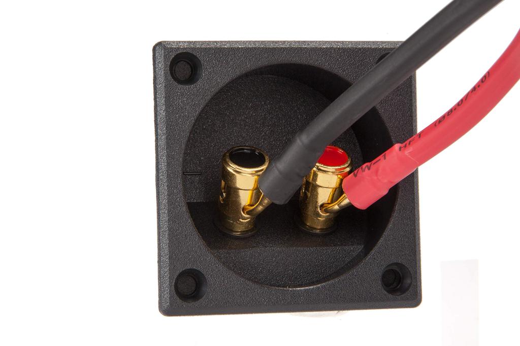 connector square push embedded speaker box 2 pieces sold [3D type, type, type] One-touch type, type, terminal, type, seat, WV-LPT2-2