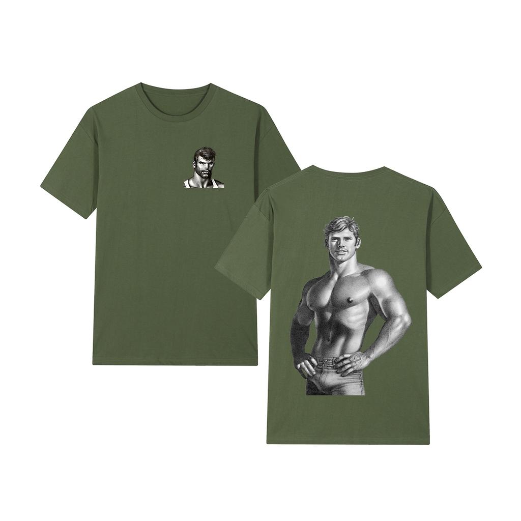 Tom of Finland New Vintage T-shirt Art LGBT GAY Rainbow COWBOY Cops Boyfriend Cotton Men T shirt New Tee Tshirt Womens Tops