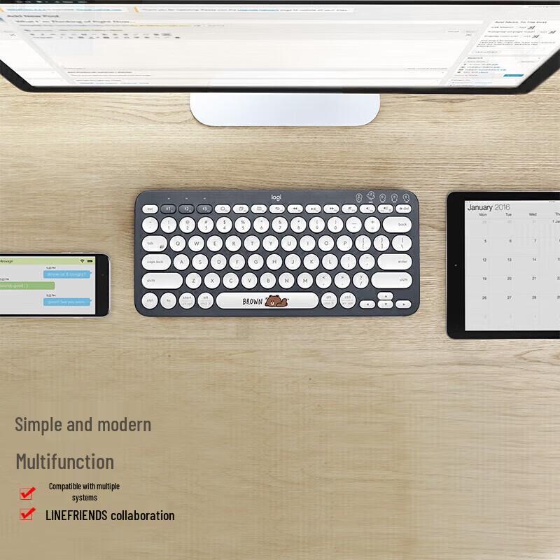 

Logitech K380 Bluetooth Multi-Device Keyboard