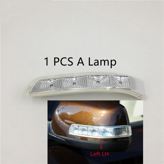 For KIA Sorento XM 2009-2014 Rearview Mirror Glass Lens Turn Signal Lamp LED Light Side  Frame Cover Folding Motor