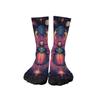 Galaxy Beetle Creative Print Socks Stretch Comfort Socks Unisex Novel Whimsical Design Harajuku Retro Style Crazy Happy Socks