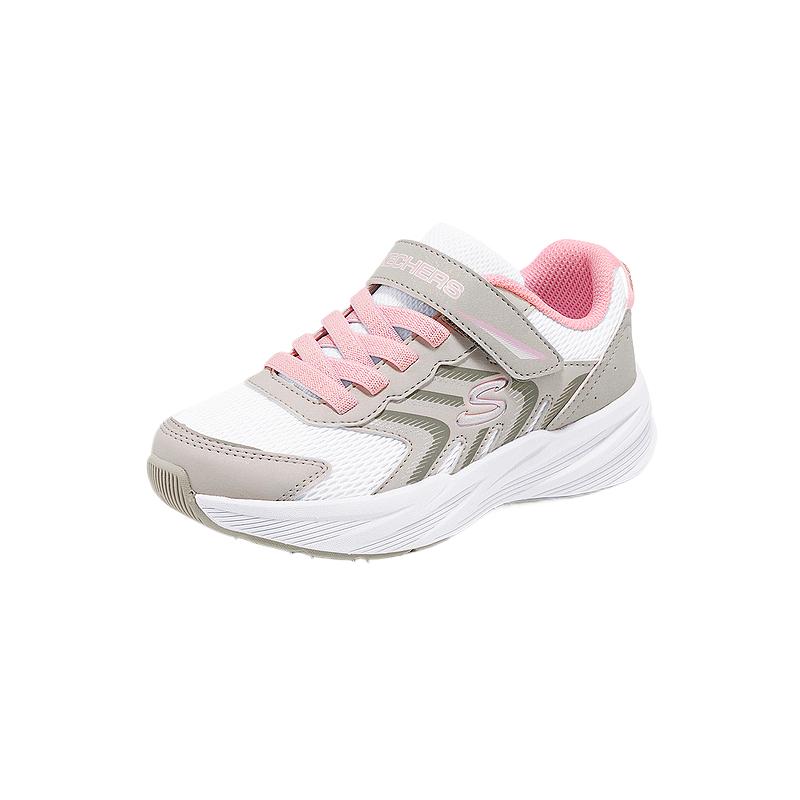 Skechers Girls Comfortable Versatile Simple Fashion Low Top Outdoor Shoes Kids shoes Natural 303642L-NTLP 27.5