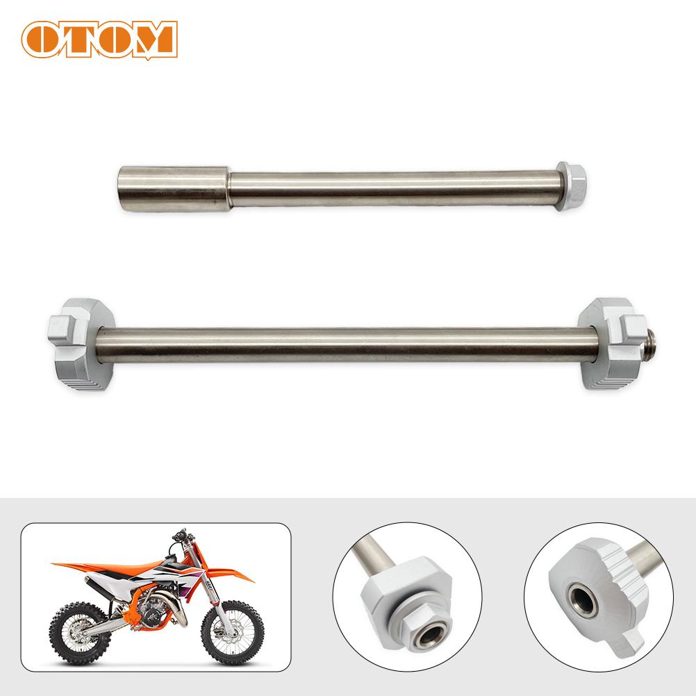 OTOM For KTM SX HUSQVARNA TC GASGAS MC 2016-2025 Motorcycle Front Axle Rear Wheel Axle With Nut Axle Block Pit Dirt Bikes