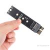 PCIE To M2 Adapter NVMe SSD M2 PCIE X1 Raiser PCI-E PCI Express M Key Connector Internal Solid State Drive
