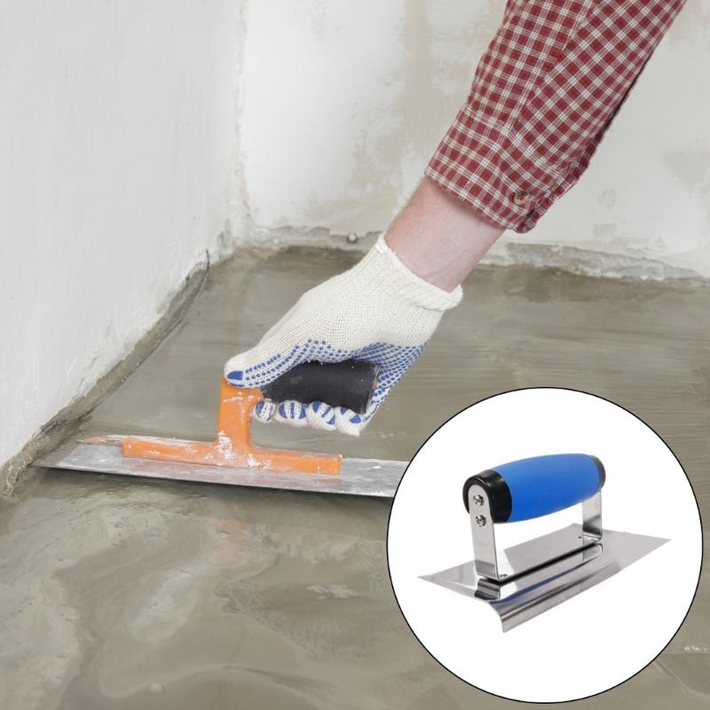 Rustproof Corner Scrapers Concrete Hand Edger Sharply Curved Edges For Precise Wall Restoration On Flat Curved Surfaces