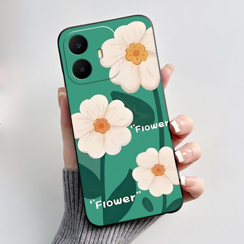 For TCL K70 4G 5G Case Luxury Fashion Butterfly Flower Black Soft Silicone Bumper Cover for TCL K70 Power T522A T522E Phone Case