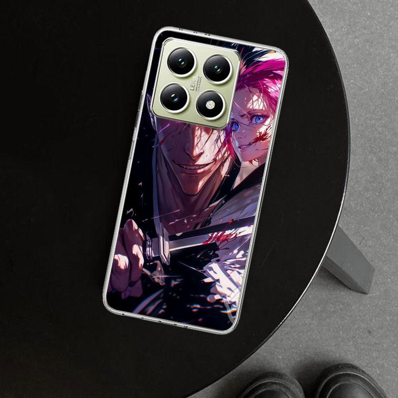 Zaraki Kenpachi Bleach Phone Case Cover for Xiaomi Redmi Note 15 14 13 12 11 Pro Plus 14S 12S 11S 11T 11E 10S 10 Customized Fund