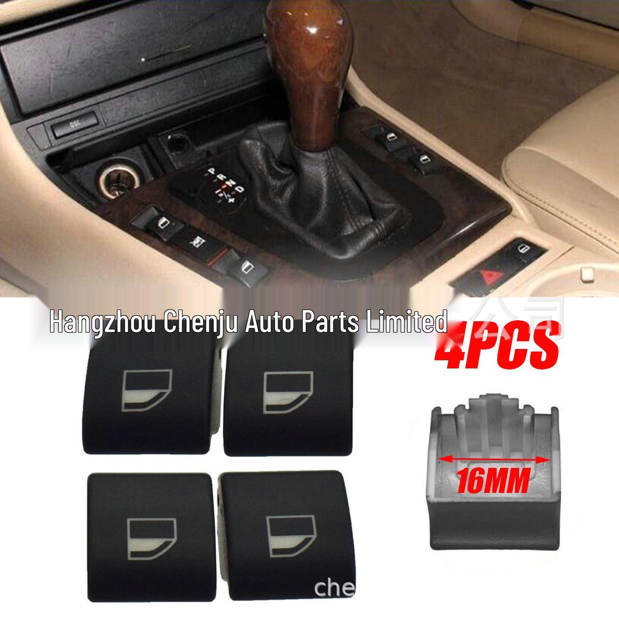 

Комплект накладок на кнопки стеклоподъемников BMW E46 (4 шт) - Номера деталей 61316902183, 61316902184 61316902174