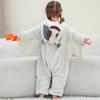 Dziecięcy kombinezon strój na Halloween piżama świąteczna polarowy strój ciepłe stroje świąteczne dla chłopców i dziewczynek przytulny świąteczny strój