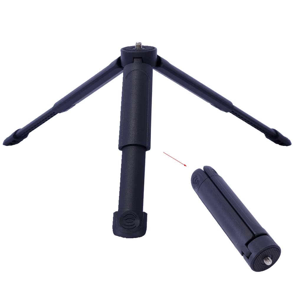 

Mini Portable Tripod Holder Support with Screw Compatible with Micro SLR Cameras Smart Phone Clamps 1/4 MT-14-1, & ST-07/ST-06S