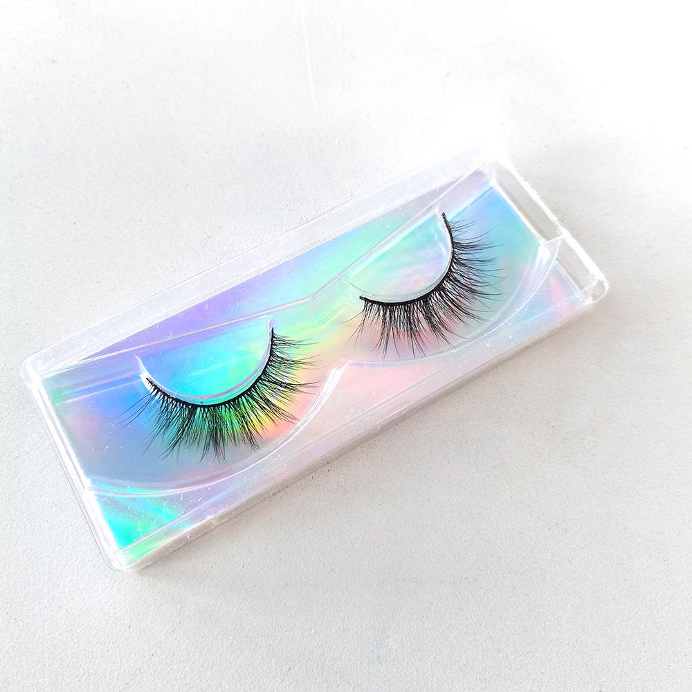3D Faux Mink Fur False Eyelashes - Single Pair Packaging