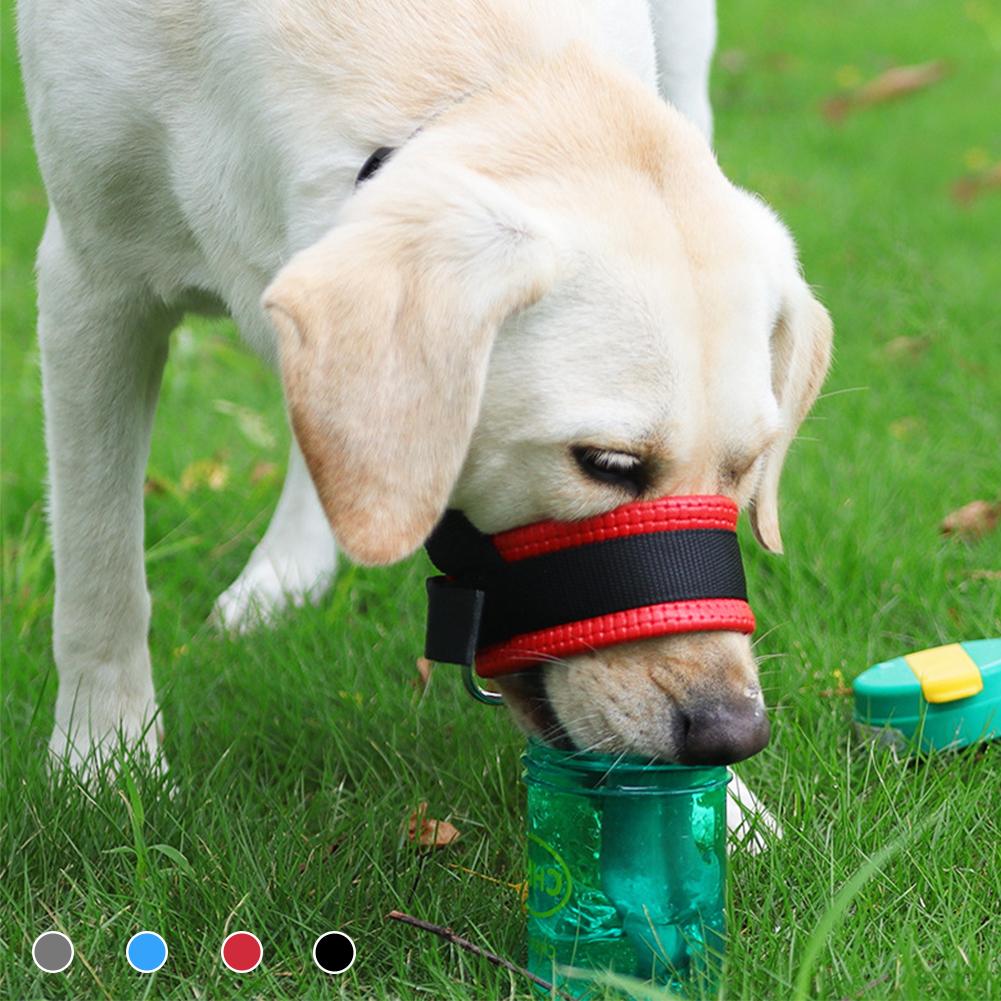 Anti Barking Dog Muzzle for Small Large Dogs Adjustable Mesh Breathable Pet Mouth Muzzles Dog Accessories