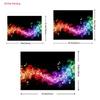 2D Abstract Colorful Music Smoke Backdrop Music Themed Party Photo Booth