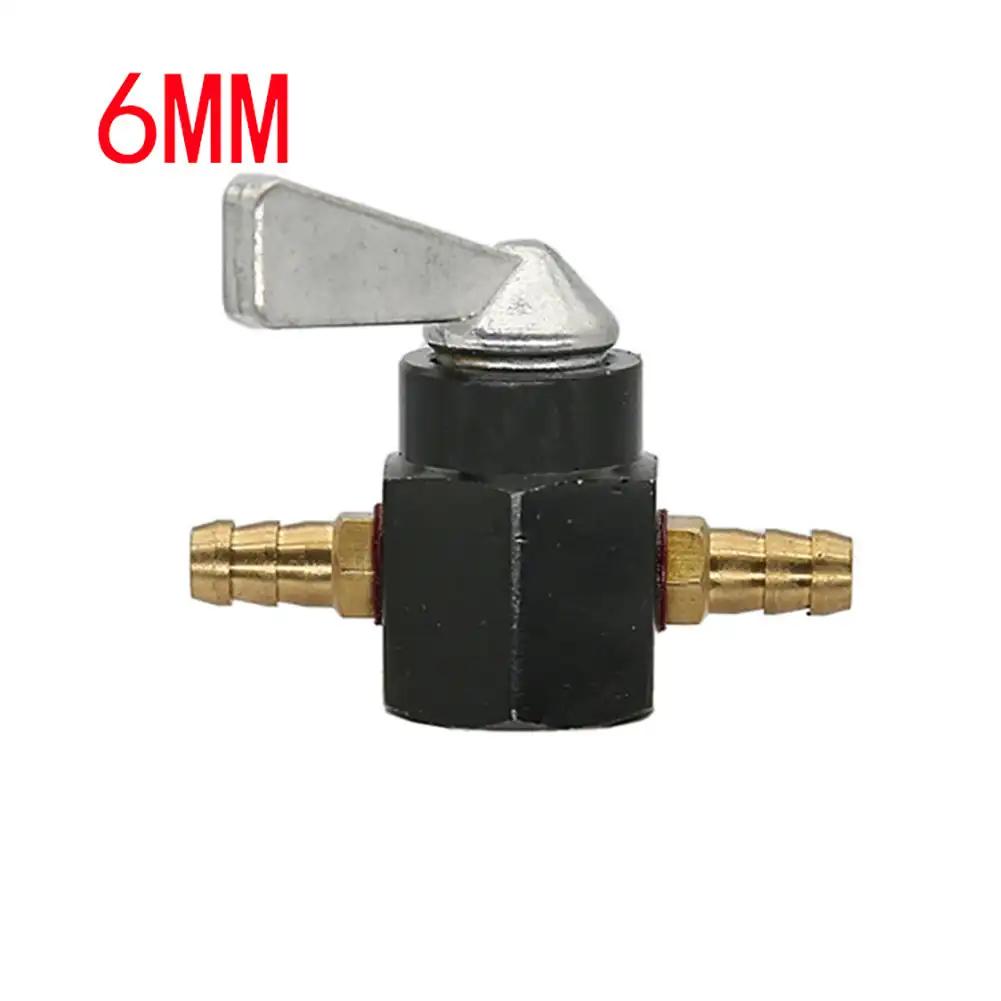 Universal Motorcycle In-line ON/OFF Switch Petrol Gas Fuel Tap Petcock Fuel Switch Inline 6mm 8mm For ATV Motorcycle Part