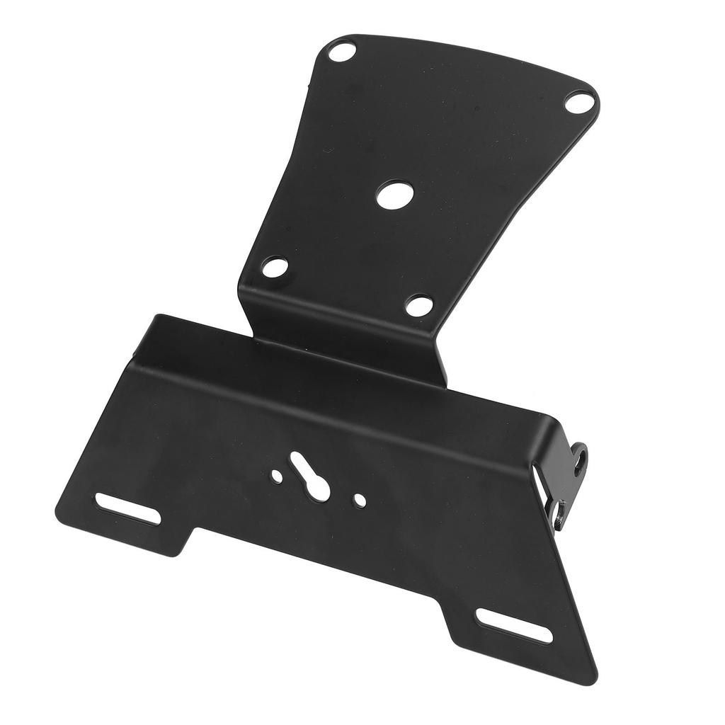 Tail License Plate Holder Short Black Coated Iron Motorcycle License Plate Bracket Replacement For Scrambler 400X 2023