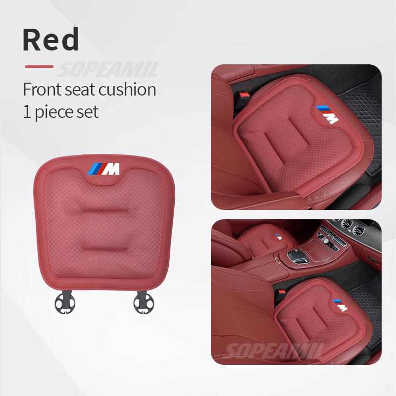 AAAOS1 Car Seat Cushion Cover Breathable Ice Silk Seat Protector Pad BMW M M2 M3 M4 X1 X3 X5 X7 E39 E46 E60 E90 F10 F15 F20 F30 G20 G30