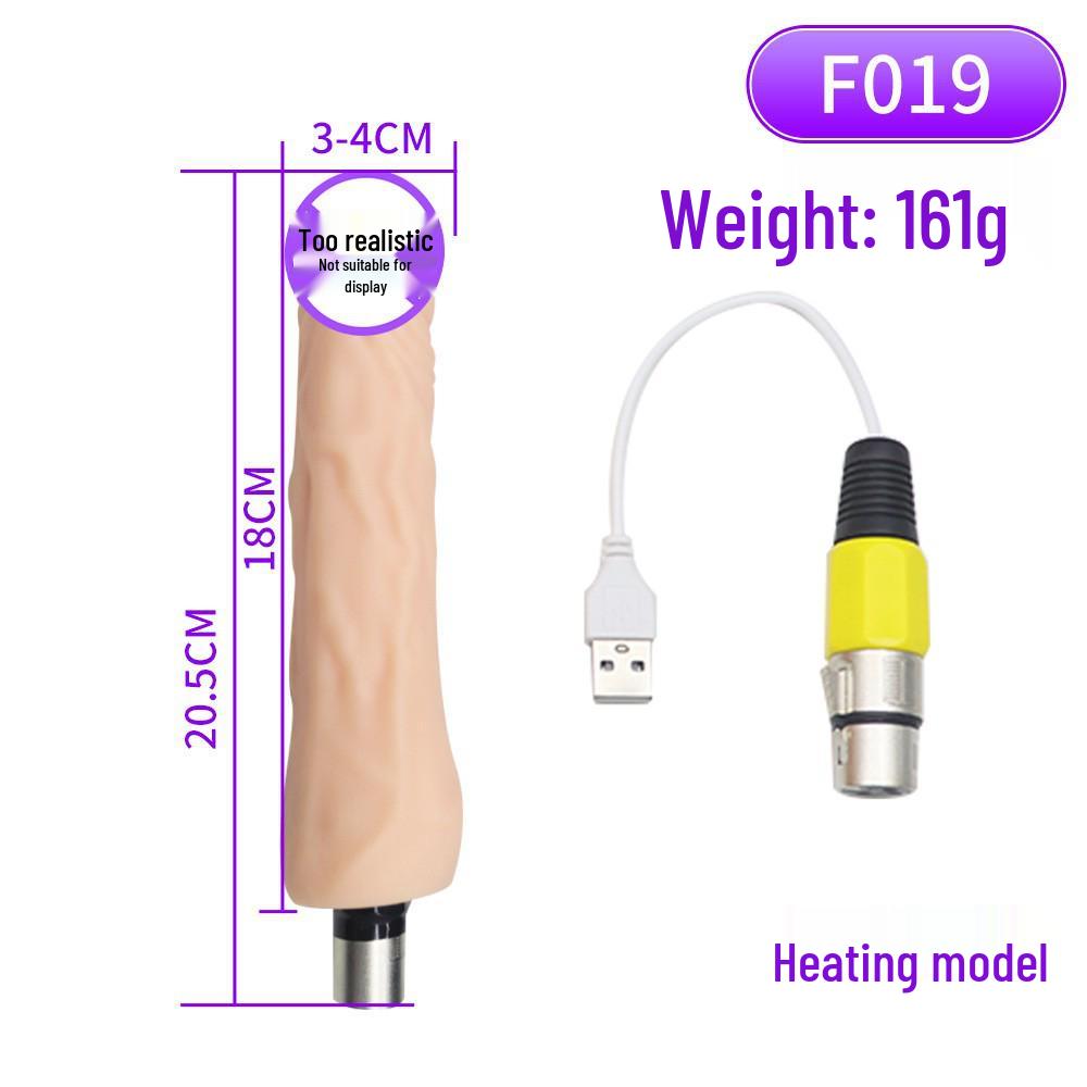 Three-hole Realistic Dragon Bone Adult Sex Toy Accessory