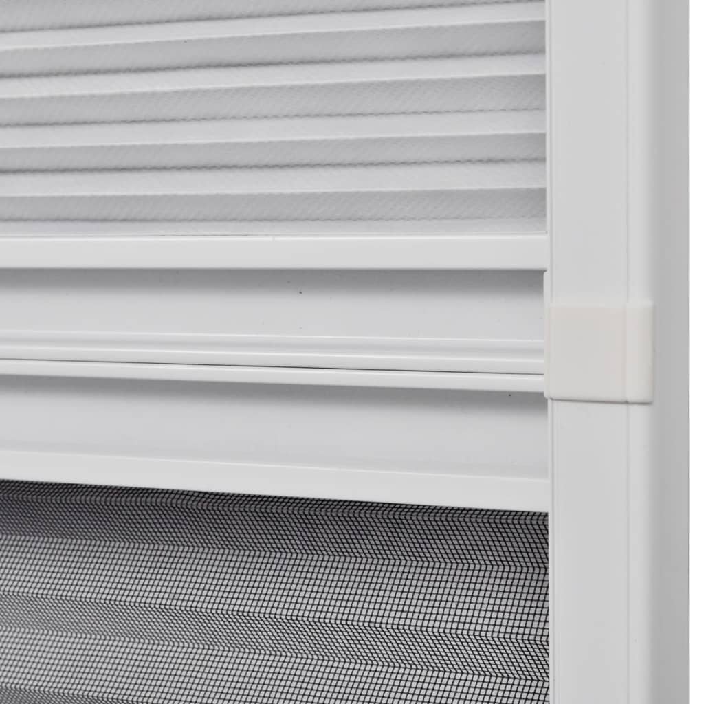 Insect Protection Pleated Blind for Windows Aluminum Blind 80 X 100 Cm