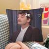 1Pc Funny P-Pedro Pascal M-Mood M-Meme Pillow Case Fashion Square Pillowcase Bedroom Sofa Room Ins Decoration Leisure