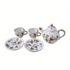 8pcs Set Mini Tea Pot Dish Cups Accessories Mini Ceramic Tableware Micro Fish Tank Landscape Landscaping Ornament 1:6
