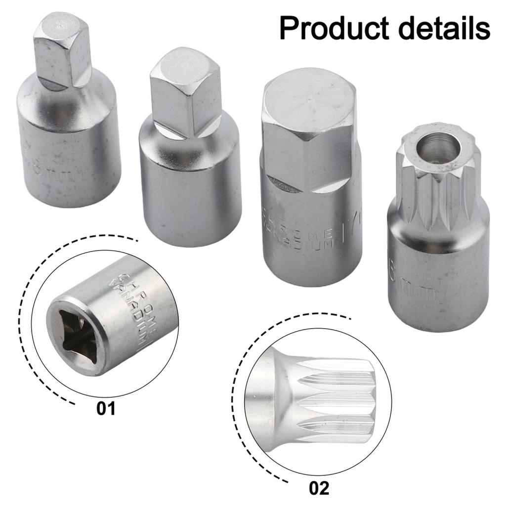 38 Antriebsgetriebe Schraubenschlüssel Satz für M16 H17 S8 S10 Autoreparaturwerkzeuge