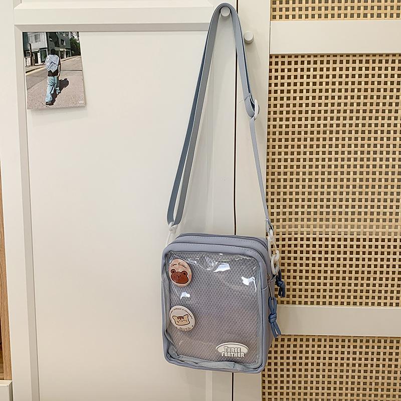 Summer Mobile Phone Bag Women'S Two-Dimensional Cute Pain Bag Student Leisure Travel Messenger Bag Small Satchel