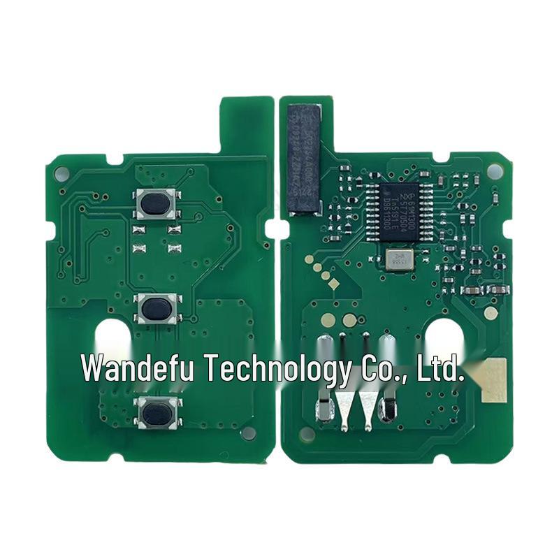 4A Chip 433MHz Remote Key for Renault/Dacia Sandero Logan 2 with 4 Metal Blanks