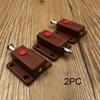10pcs Door Bolt Exposed Spring Plastic Automatic Button Latch Door Chain Latch For Furniture Hardware