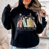 There Is No Such Thing As Too Many Books Fleece Hoodies Fashion Casual Sweatshirts Reading Book Lover Women Harajuku Streetwear