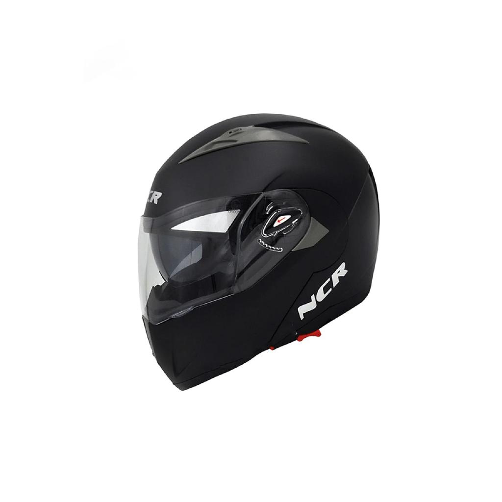 Chin Open Helmet Matt Black