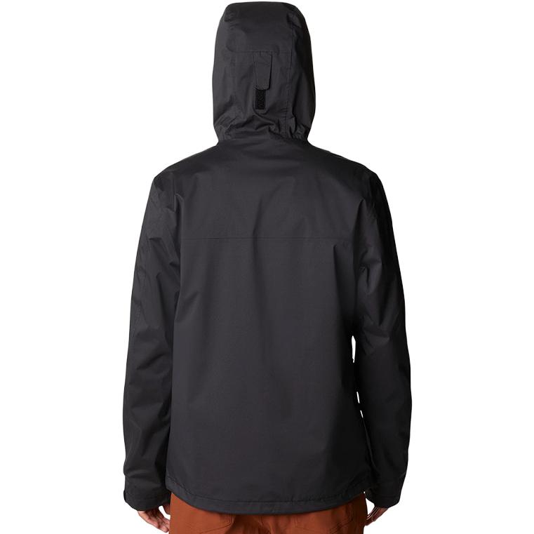 Columbia Solid Color Outdoor Waterproof Hooded Knit Casual Jacket Men jackets Black WE2900-010