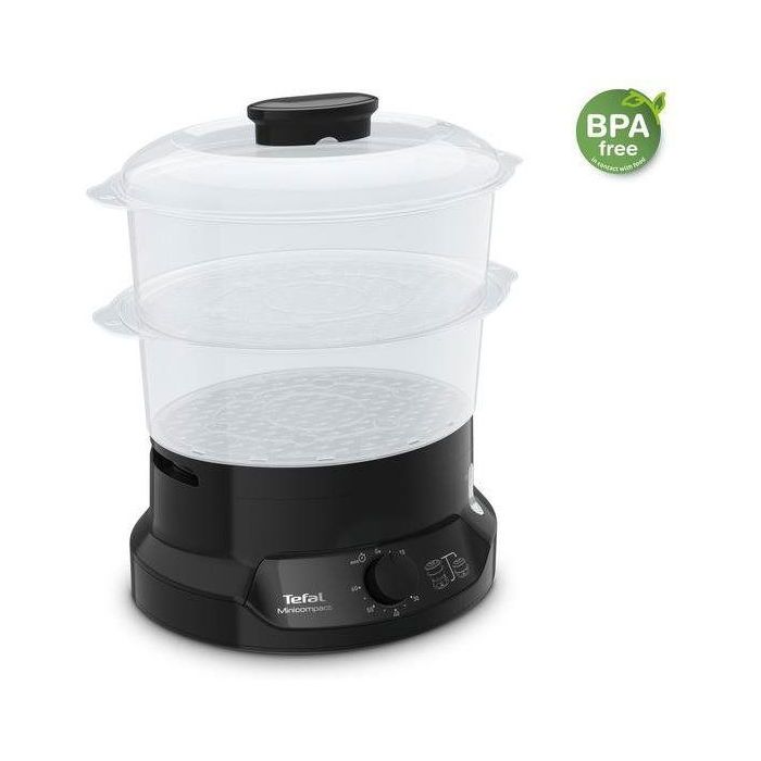 Steam Cooker - TEFAL - VC139810 - 800 W - 6 L - 2 Removable Bowls