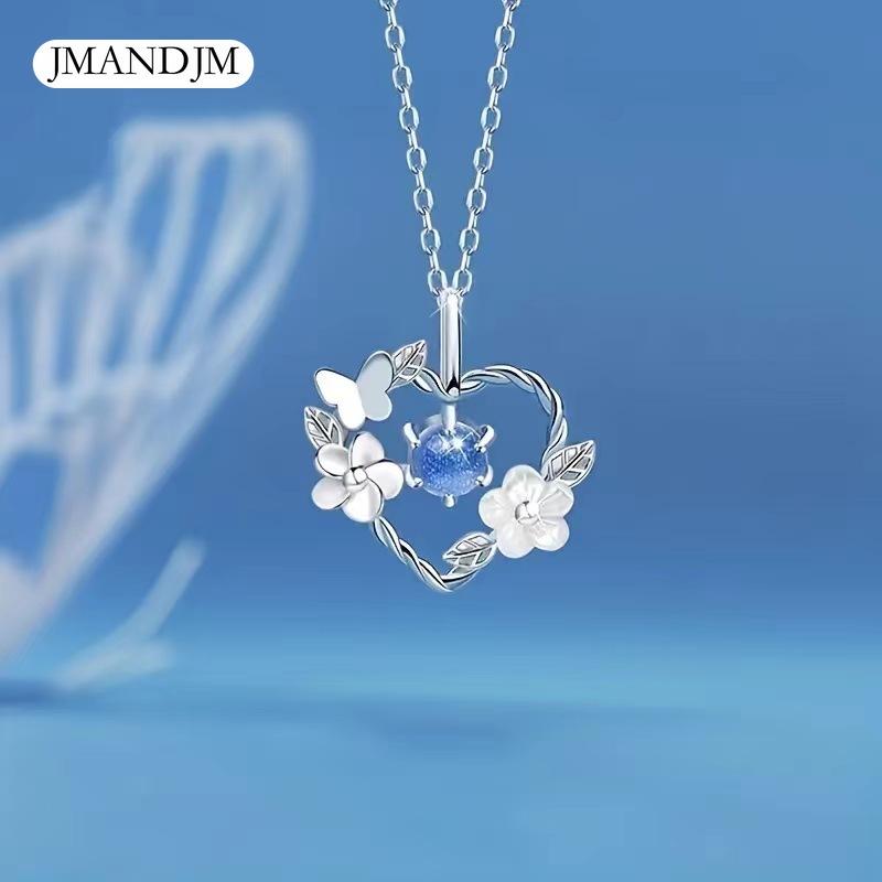 

Новая любовь четырехлистный клевер, много ожерелье женский студент подарок ins ключица цепь серебряный