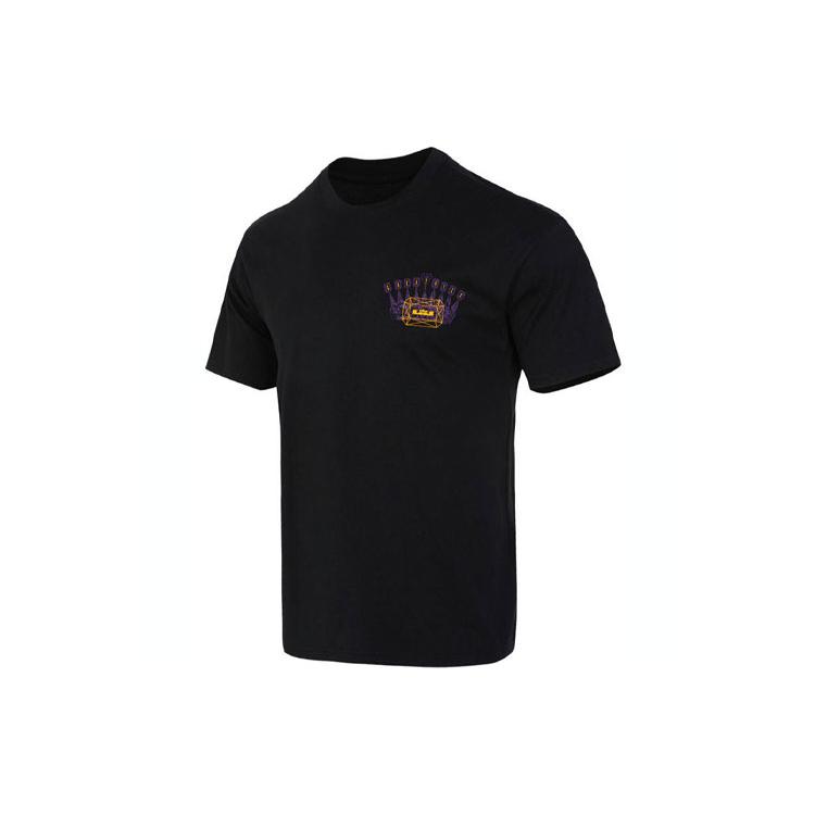 Nike T Shirts Men's Black Crew Neck Moderate Straight Fit FJ2351-010