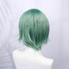Demon Hunters Costume Wigs Saja Boys Baby Cosplay Synthetic Wig Green Short Wigs Halloween Party Supplies Cosplay Props