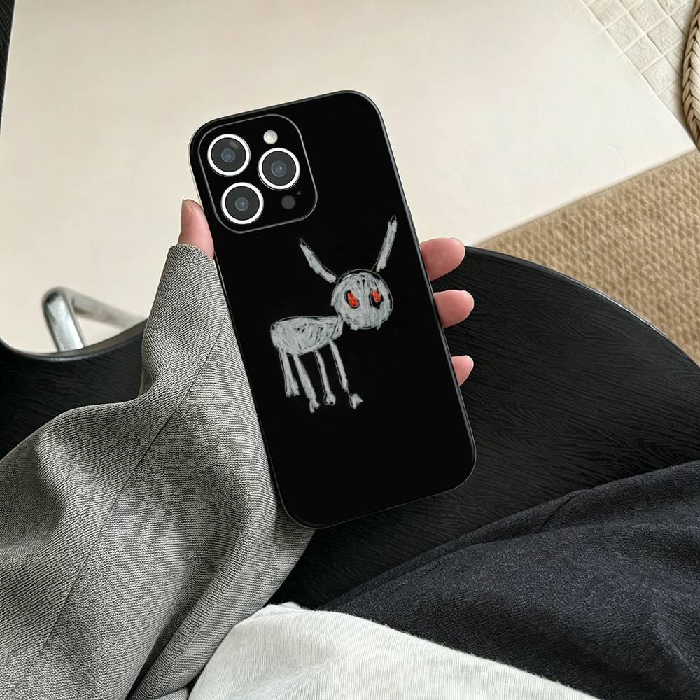 Canadian rapper Drake Phone Case For iPhone 17, 16,15,14,13,12,11 Plus,Pro Max, Others Soft Black Cover