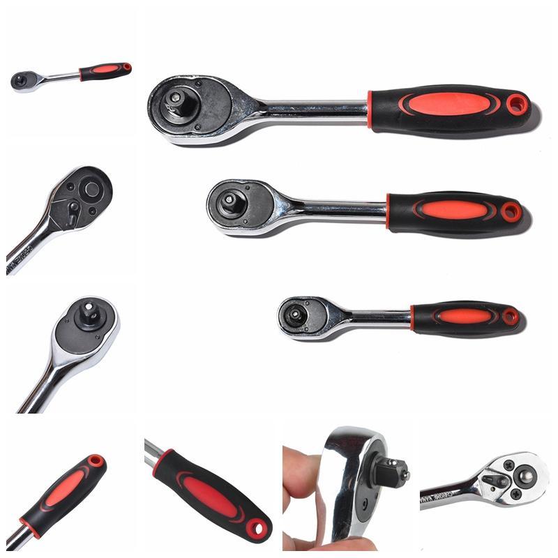 Torque And Ratchet Wrench Set Repair Tools For Vehicle Bicycle Bike Socket