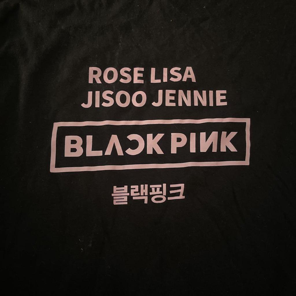 [USED] Extremely rare BLACKPINK beautiful silhouette T-shirt