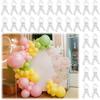 ABBP-Large For Balloon Arch Clips 30-Pack Plastic Transparent Backdrop Spring Clamps Heavy Duty 3.5 Inch For Balloon Arch Kit