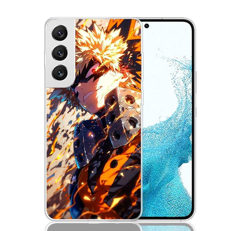 Bakugou Katsuki MHA My Hero Phone Case For Samsung Galaxy S26 S25 Edge S24 S23 FE S22 Ultra S21 Plus S20 + Fundas Cover Coque Ga