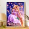 Disney Diamond Painting Kit Rapunzel Pascal Lanterns 5D Diamond Art Home Decor Creative Handmade Gift