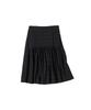 COMONINOZ W Light Check Skirt [Black]