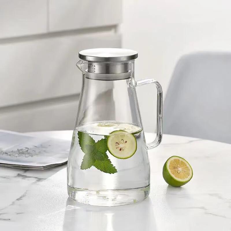 Large Capacity Glass Teapot & Cold Water Kettle
