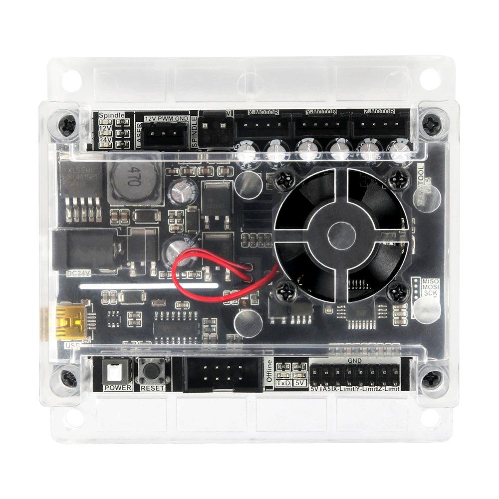 Kompakter GRBL-Controller für 3-Achsen Offline-Lasergravierer (100W/500W) - USB-kompatibel