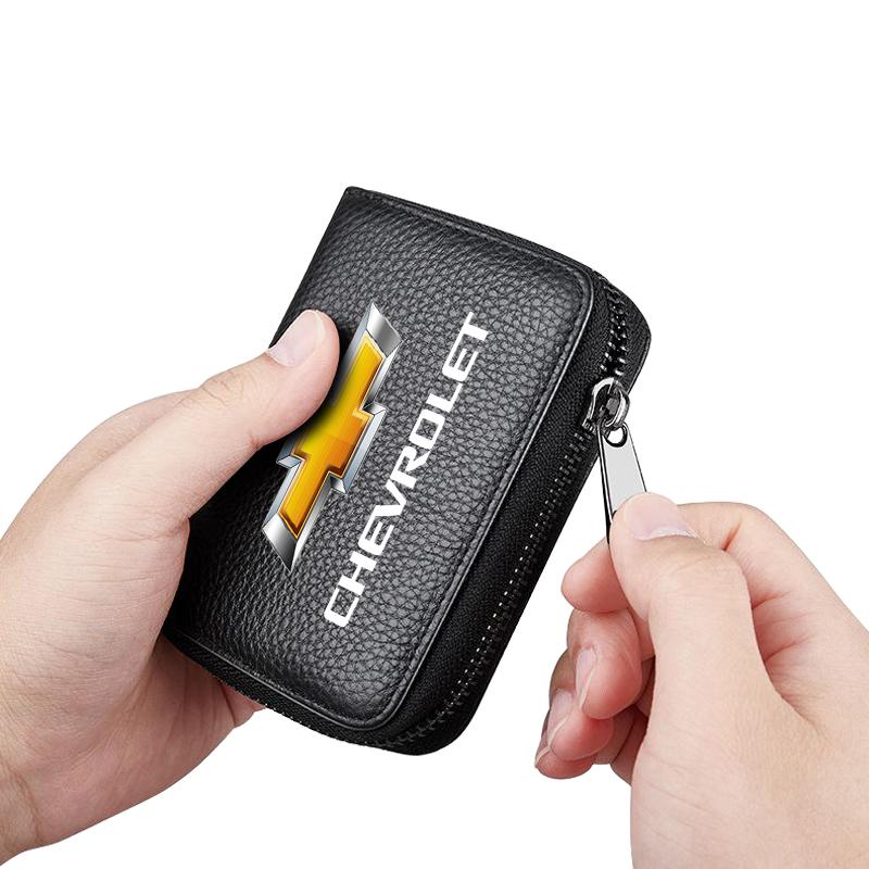 Driver License Holder Card Bag Driving ID Passport Card Wallet For Chevrolet Sail Onix Corsa Aveo Captiva Sonic Spark S10 Tracker Trax Colorado Malibu