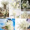 5 Pcs Small Daisy Simulation Chamomile Orchid Chrysanthemum Plastic Fake Flower Home Decoration Ornament Flower