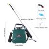 5L/6L Garden Electric Sprayer Rechargeable Shoulder Style Garden Plant  Watering Can with Nozzles Garden Sprayer Irrigation Tool