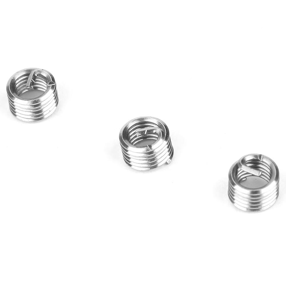 100 ks M3 Nerezová ocel SS304 Šroubové závitové vložky z vinutého drátu